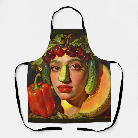 Fruits of Expression – A Surreal Portrait エプロン (正面)
