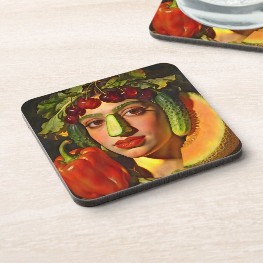 Fruits of Expression – A Surreal Portrait コースター (左側)