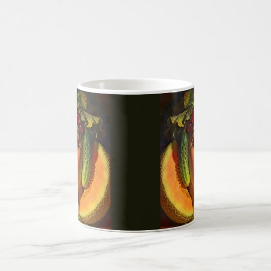 Fruits of Expression – A Surreal Portrait コーヒーマグカップ (中央)