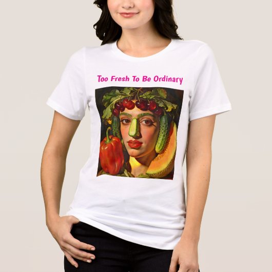 Fruits of Expression – A Surreal Portrait トライブレンドＴシャツ (正面)