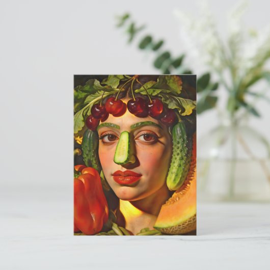 Fruits of Expression – A Surreal Portrait ポストカード (スタンド正面)