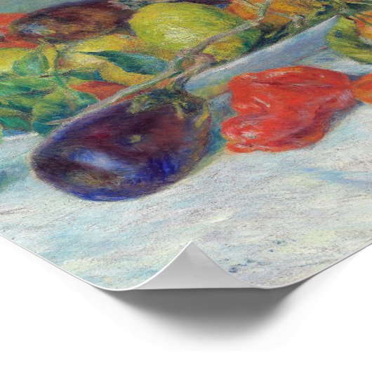 Fruits of the Midi | ピエール・アウグストルノアール ポスター (角)