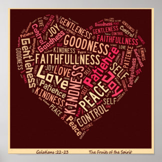 Fruits of the Spirit Poster ポスター