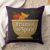 Fruits of the Spirit Yarn Look Pillow クッション (ブランケット)