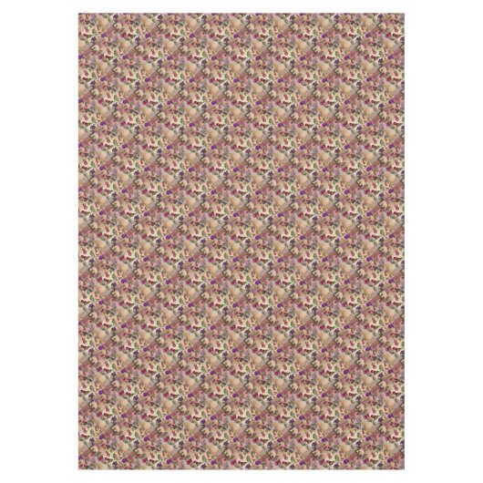 Fruits, patchwork, berries , pear , cherry , plum テーブルクロス (正面)