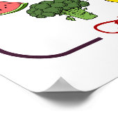 Fruits & Veggiesポスター ポスター (角)