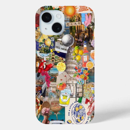 Fruity European Summer Collage Case-Mate iPhoneケース (裏面)
