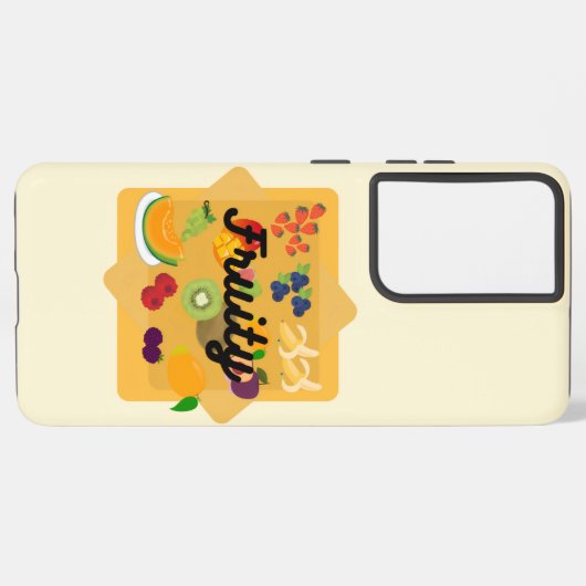 Fruity phone case samsung galaxyケース (裏面横)