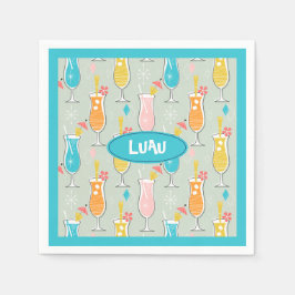 Fruity Tiki Beverages スタンダードカクテルナプキン