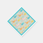 Fruity Tiki Beverages スタンダードカクテルナプキン (角)