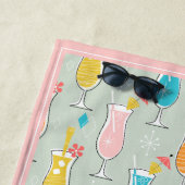 Fruity Tiki Beverages ビーチタオル (インサイチュ)