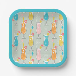 Fruity Tiki Beverages ペーパープレート