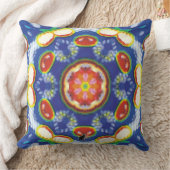 FruityTooty万華鏡のように千変万化するパターン クッション (ブランケット)