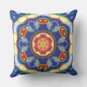 FruityTooty万華鏡のように千変万化するパターン クッション (裏面)