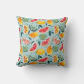 Frutas Coloridas de Verão クッション (正面)