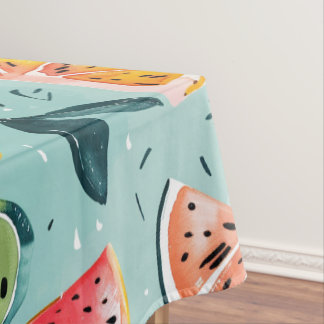Frutas Coloridas de Verão テーブルクロス