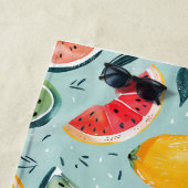 Frutas Coloridas de Verão ビーチタオル (インサイチュ)