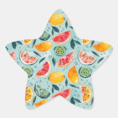 Frutas Coloridas de Verão 星シール (正面)