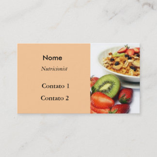 Frutas eのfibras 名刺