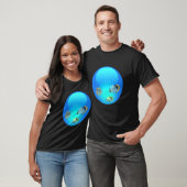 Frutiger Aero 美意識 テクノロジー オーブ フィッシュ Tシャツ (ユニセックス)