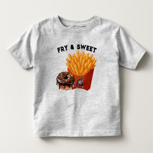 FRY & SWEET T-Shirt トドラーTシャツ (正面)