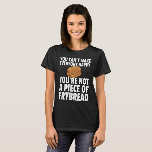 Frybread Native American Indian Taco Tシャツ (正面フル)