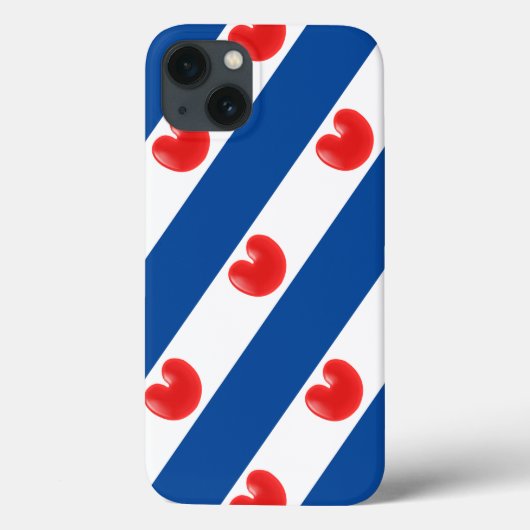 Fryslânの旗 Case-Mate iPhoneケース (裏面)