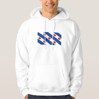FryslânのFrisianの旗 パーカ