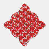 FSスタイル1-Red-White-PARTY FAVORITES BOXES、テイクアウト フェイバーボックス (折り畳みなし)