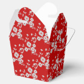 FSスタイル1-Red-White-PARTY FAVORITES BOXES、テイクアウト フェイバーボックス (オープン)