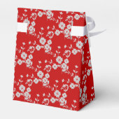 FSスタイル1-Red-White-PARTY FAVORITES BOXES、テントスタイル フェイバーボックス (裏面サイド)