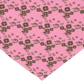 FS-スタイル1 – ピンクブラウン – テーブルランナー14x72in ショートテーブルランナー (コーナー)