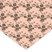 FS-スタイル1 – ピーチブラウン – テーブルランナー14x72in ショートテーブルランナー (コーナー)