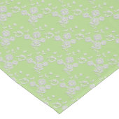 FS-スタイル1-春グリーンホワイトテーブルランナー14x72in ショートテーブルランナー (コーナー)