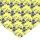 FS-スタイル1 – 青 – 黄色ダークテーブルランナー14x72in ショートテーブルランナー (コーナー)