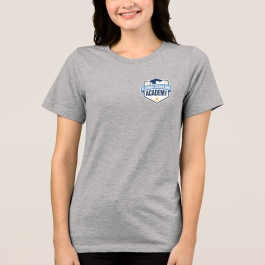 FSA レディース Tシャツ (グレー) (正面)