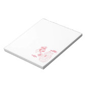 FSH -ストップ Amenty J/K  Love You - ASLデザイン ノートパッド (回転)