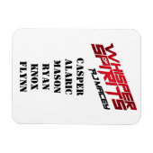 FSIDエージェントキャラクター磁石 マグネット (横)