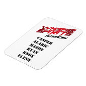 FSIDエージェントキャラクター磁石 マグネット (左側)