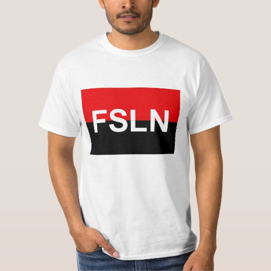 FSLNの旗 Tシャツ (正面)