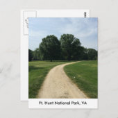 Ftに2本の木。狩りパーク ポストカード (正面/裏面)