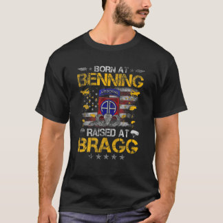 Ft Benningで82番目の空中生まれ退役軍人が発生した Tシャツ