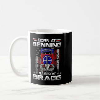 Ft Benning生まれはフォートブラッグ空挺兵ベットを上昇 コーヒーマグカップ