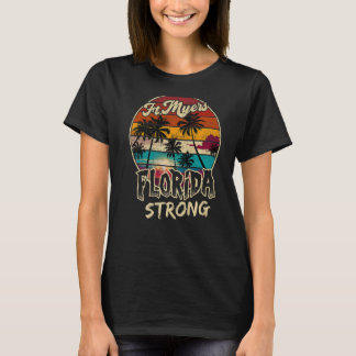 Ft Myers Florida強力なコミュニティのサポート Tシャツ