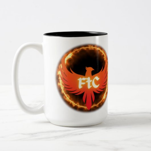 FtCロゴ マグカップ 15oz(カスタマイズ可能) (左)
