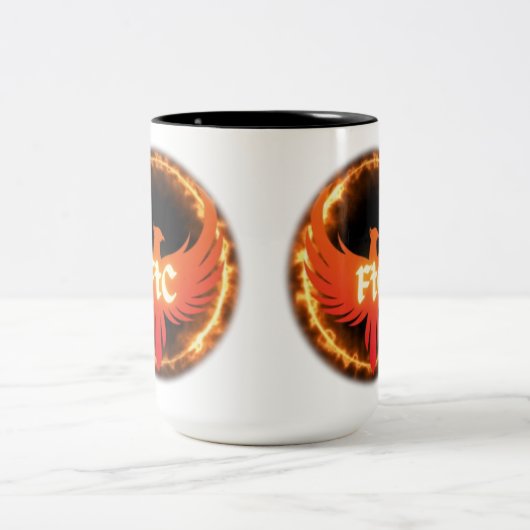 FtC Logo Mug 15oz (Customizable) ツートーンマグカップ (中央)