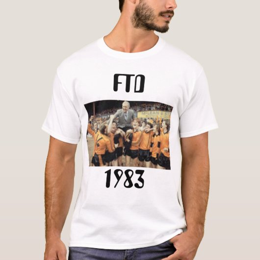 FTD 1983のタイトルの勝利Tシャツ Tシャツ (正面)