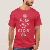 FTF保ギフトに対するCalmとCacheおもしろいの取得 Tシャツ (正面)