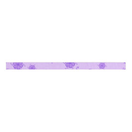 FTF Monochrome Grosgrain Ribbon in Purple グログランリボン