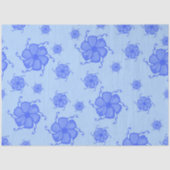 FTF Monochrome Tissue Paper in Blue 薄葉紙 (正面)
